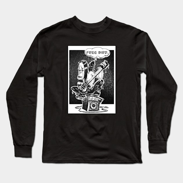 The Crow Taunted Long Sleeve T-Shirt by Biomek